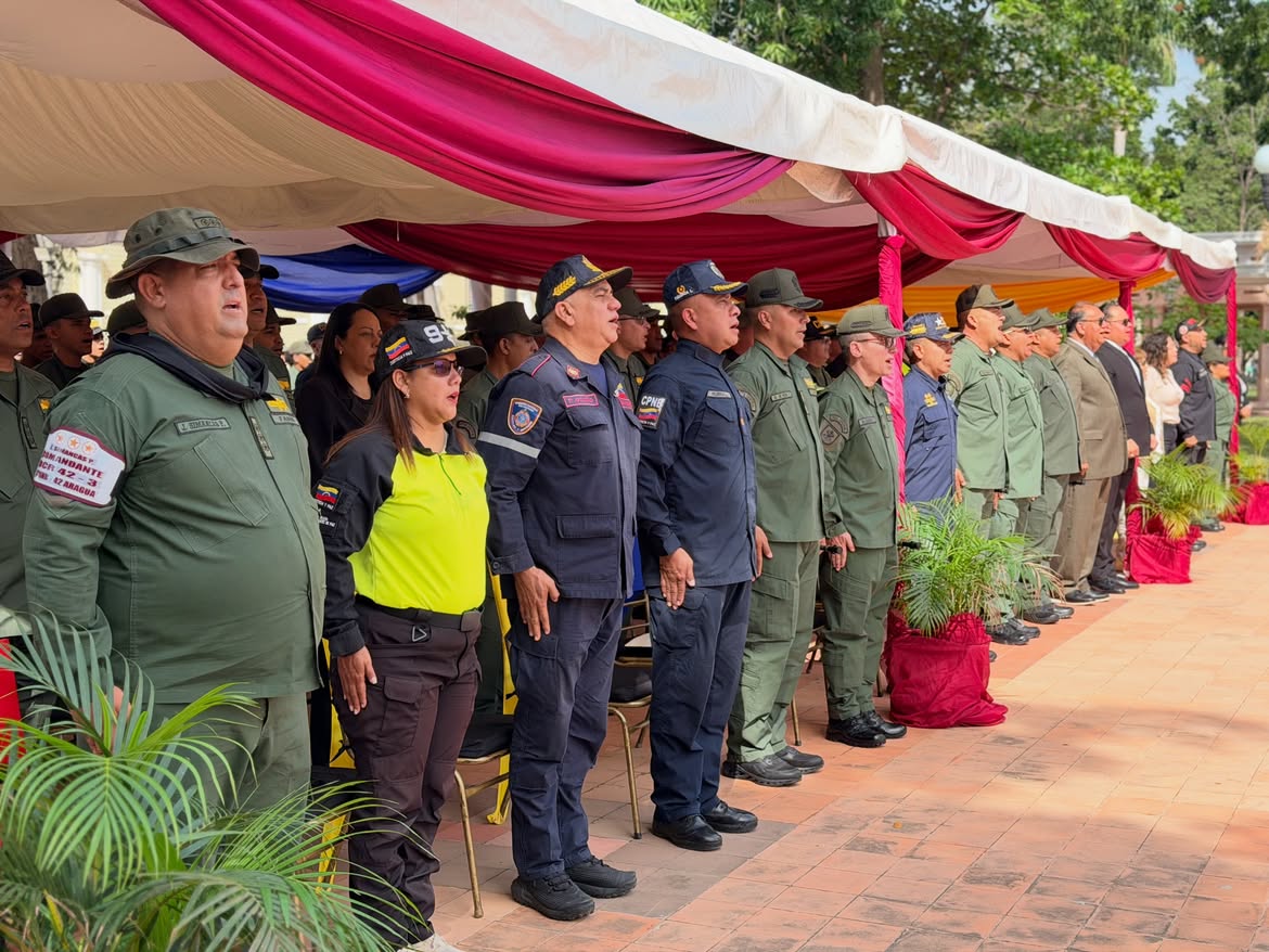 Aragua conmemoró Día de la Bandera Nacional y 89 aniversario de la GNB
