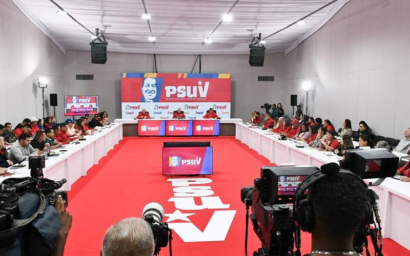 PSUV respalda plenamente a la presidenta Rodríguez ante acuerdos con EEUU