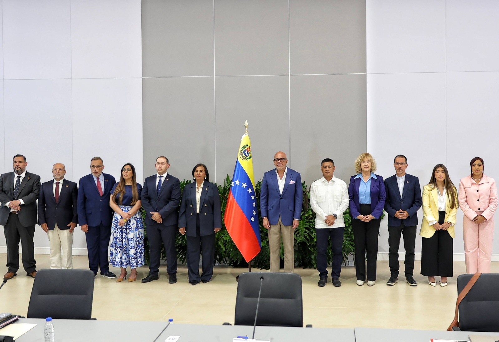 Inicia diálogo nacional entre Gobierno venezolano y exdiputados opositores de la Asamblea Nacional de 2015