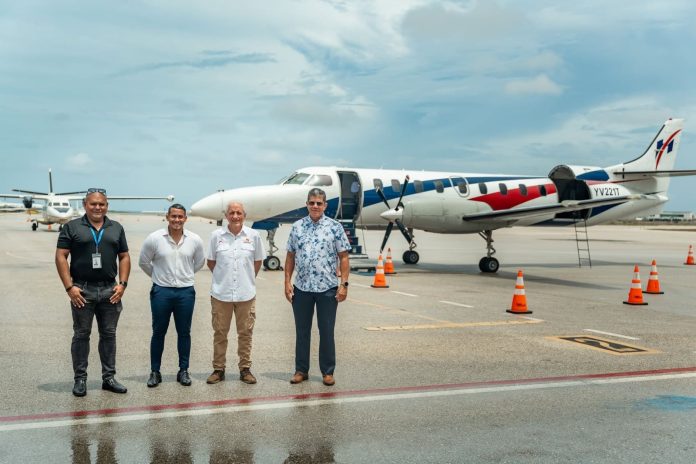 Venezuela y Aruba restablecen conexión aérea con un primer vuelo chárter
