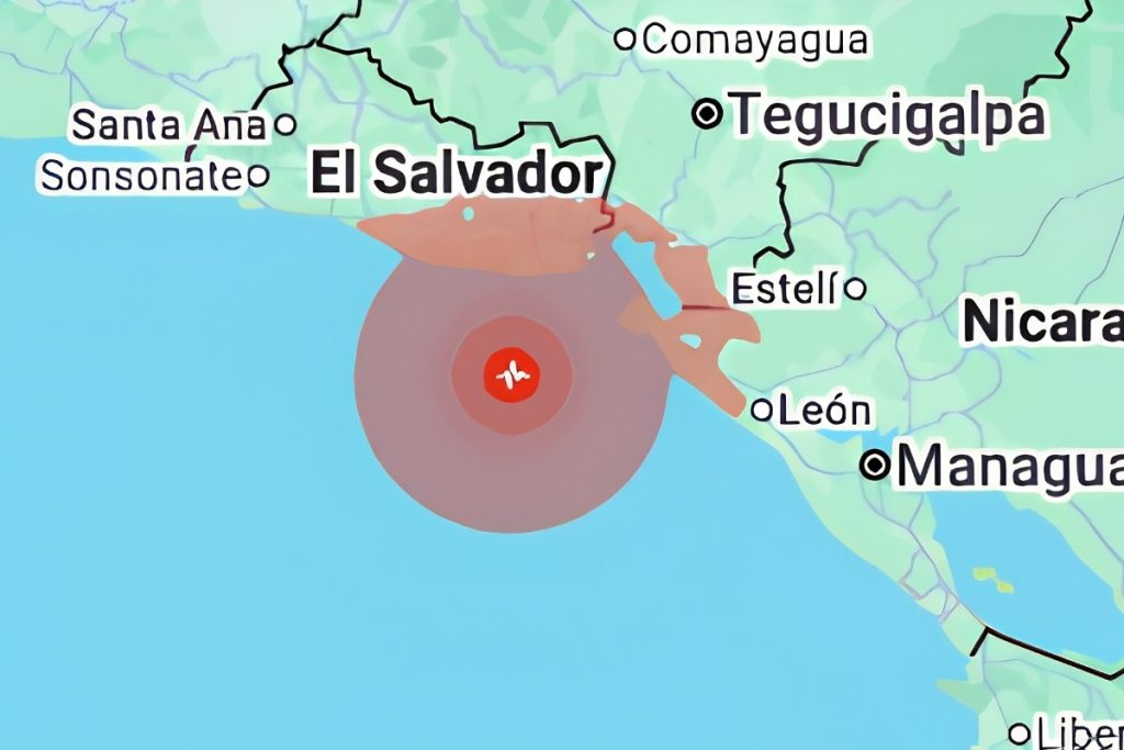 Un sismo de 5,7 grados sacude El Salvador sin dejar víctimas ni daños