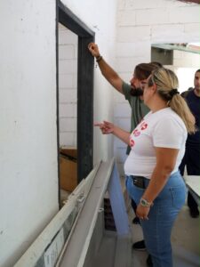 Siete edificios y áreas comunitarias son atendidas en Base Aragua