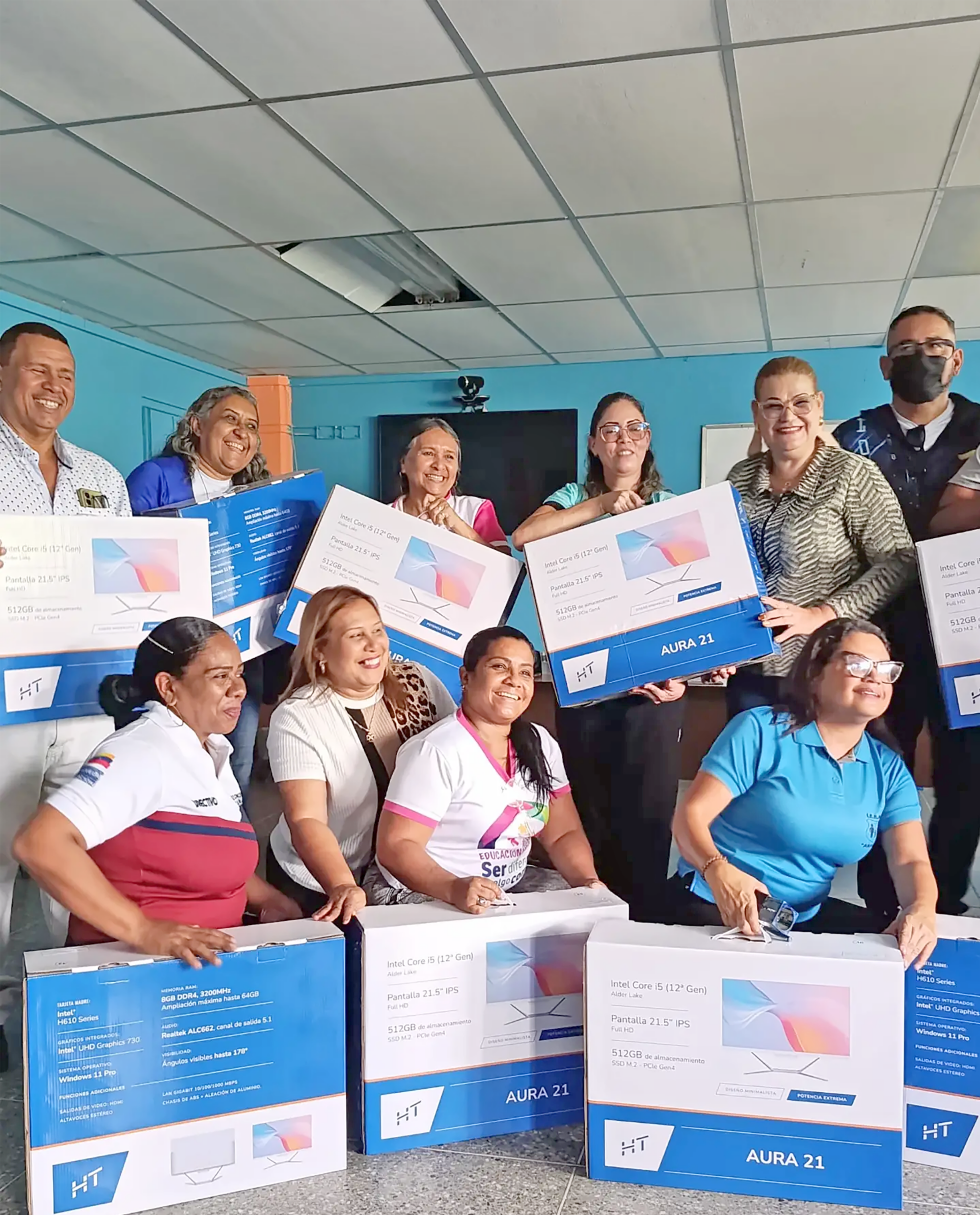 Instituciones educativas de Aragua amplían sus recursos tecnológicos