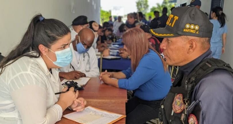 Jornada de salud atendió a más de 200 funcionarios policiales