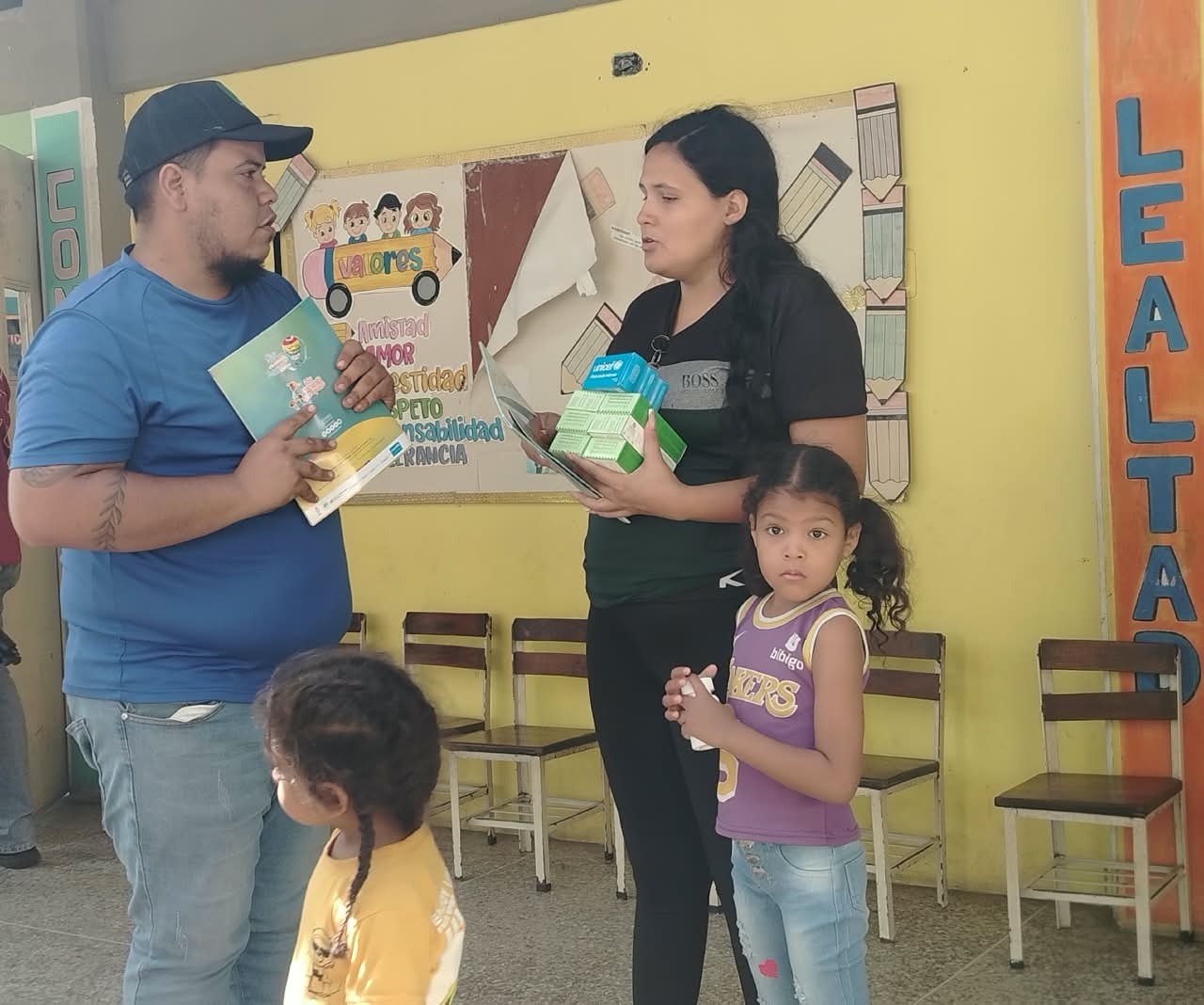 Fe y Alegría y autoridades despliegan jornadas de atención nutricional