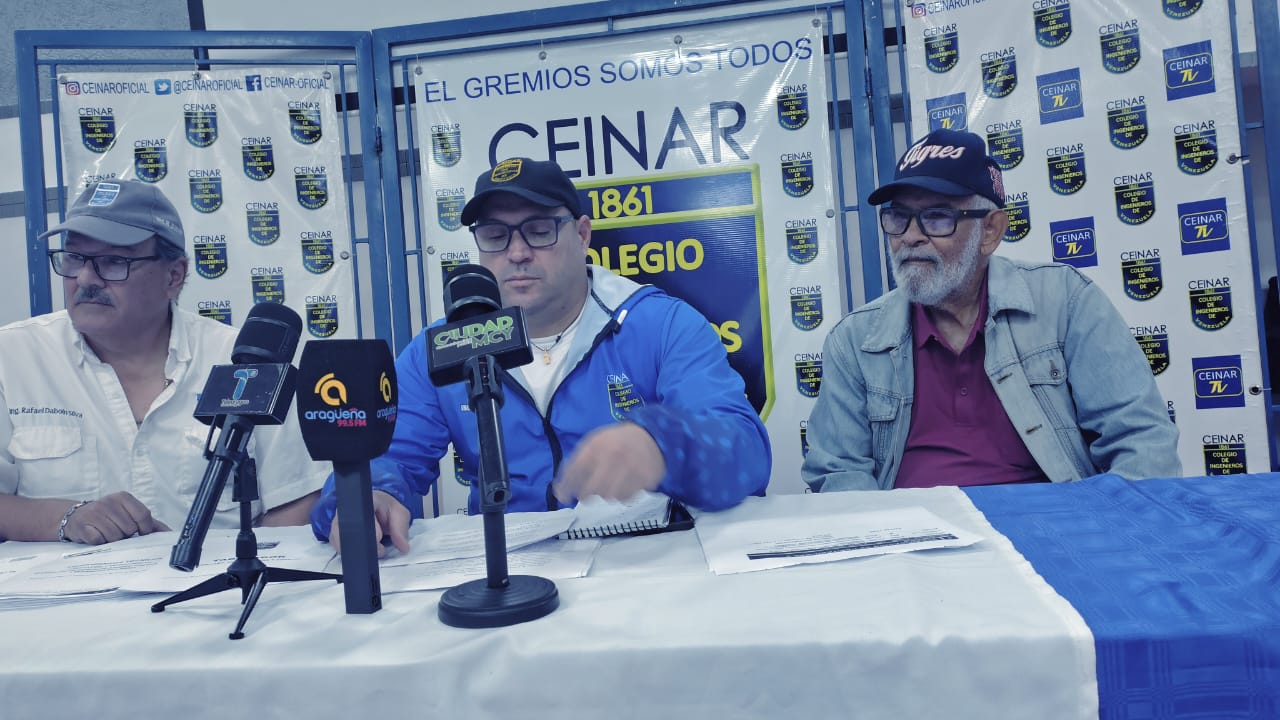 Gremio de ingenieros aragüeño presentó balance técnico de infraestructuras afectadas por eventos sísmicos