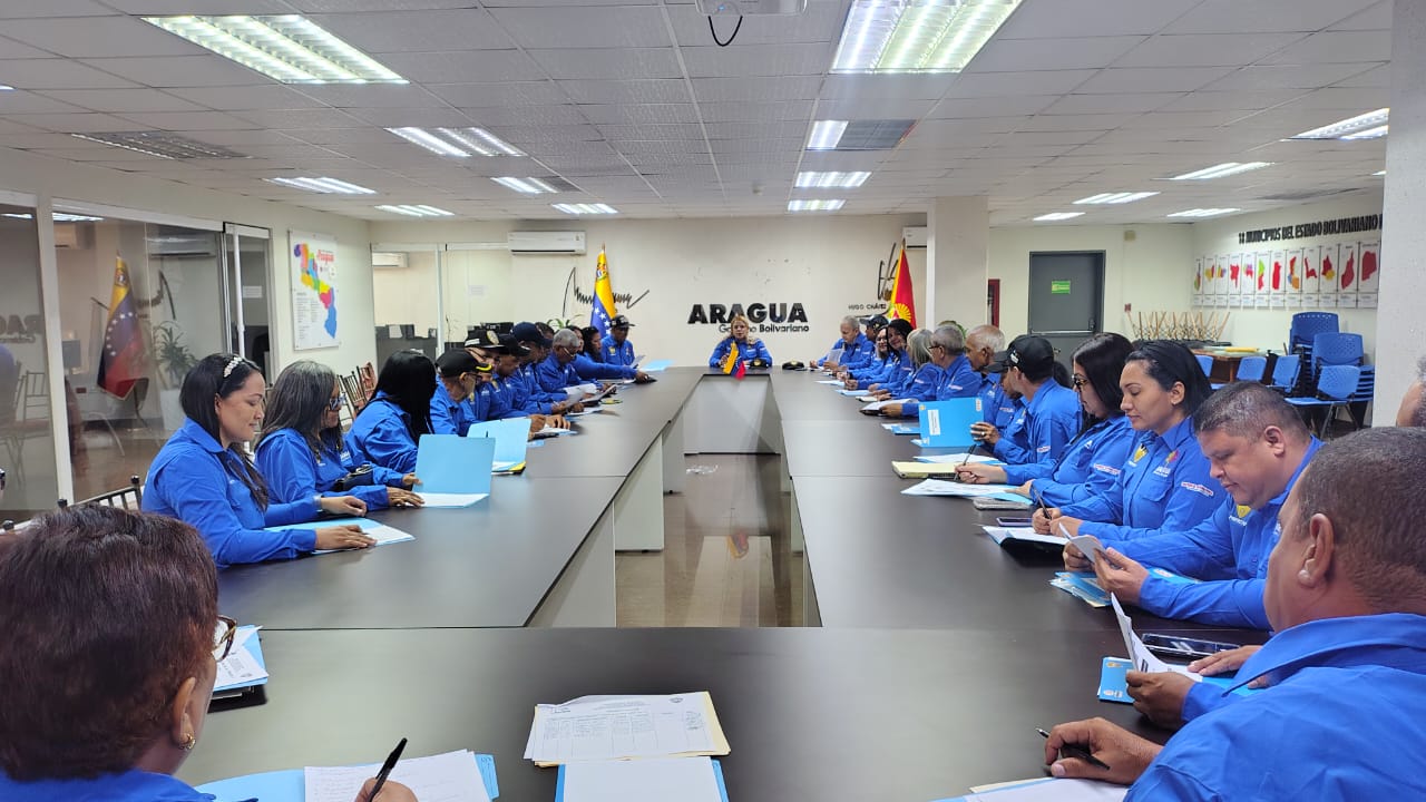 Gobernación de Aragua y prefecturas articularon rutas de trabajo en la entidad