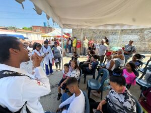 Jornada de atención médica benefició a la comunidad “Fuerzas de Aragua”