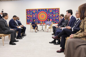 Presidenta Delcy Rodríguez se reúne en Nueva York con la primera ministra de Trinidad y Tobago