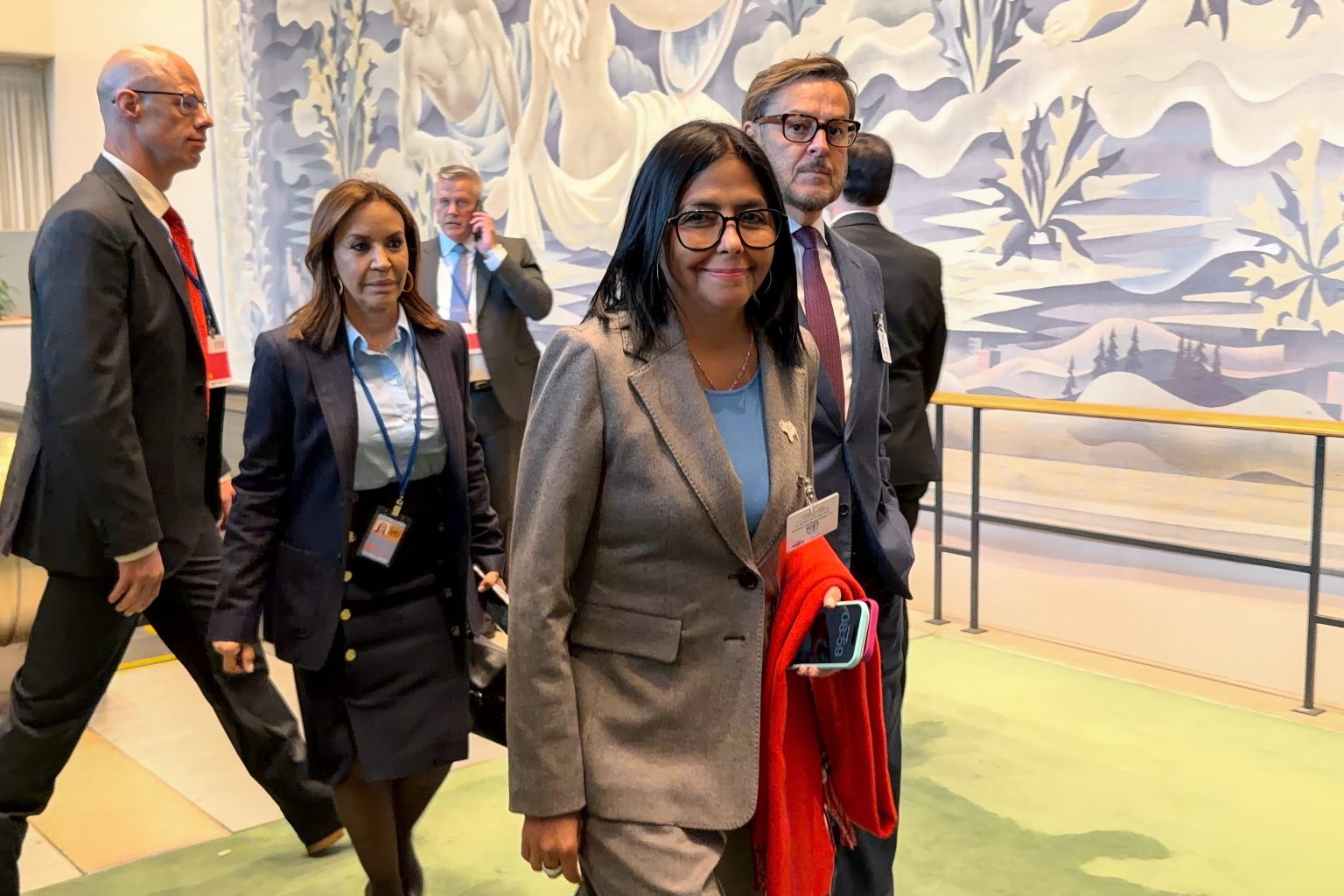 Presidenta Delcy Rodríguez presente en la apertura del segmento de alto nivel en la Asamblea General de la ONU
