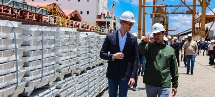 Venezuela exporta 15.000 toneladas de aluminio primario hacia Estados Unidos