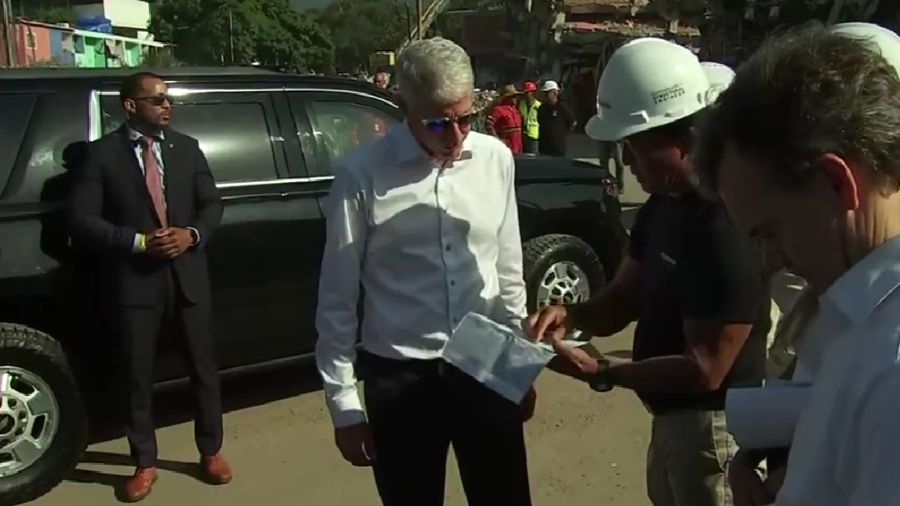 Secretario de Energía estadounidense e ingeniero Kit Miyamoto inspeccionaron  zonas afectadas por los terremotos