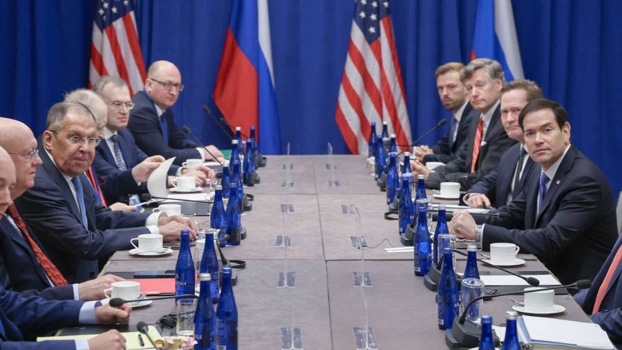 Serguéi Lavrov y Marco Rubio sostienen reunión bilateral en Nueva York