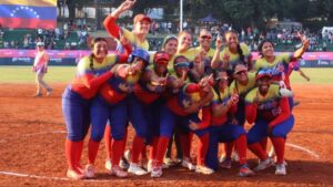 Selección venezolana de softbol conquistó el campeonato en los Juegos Suramericanos