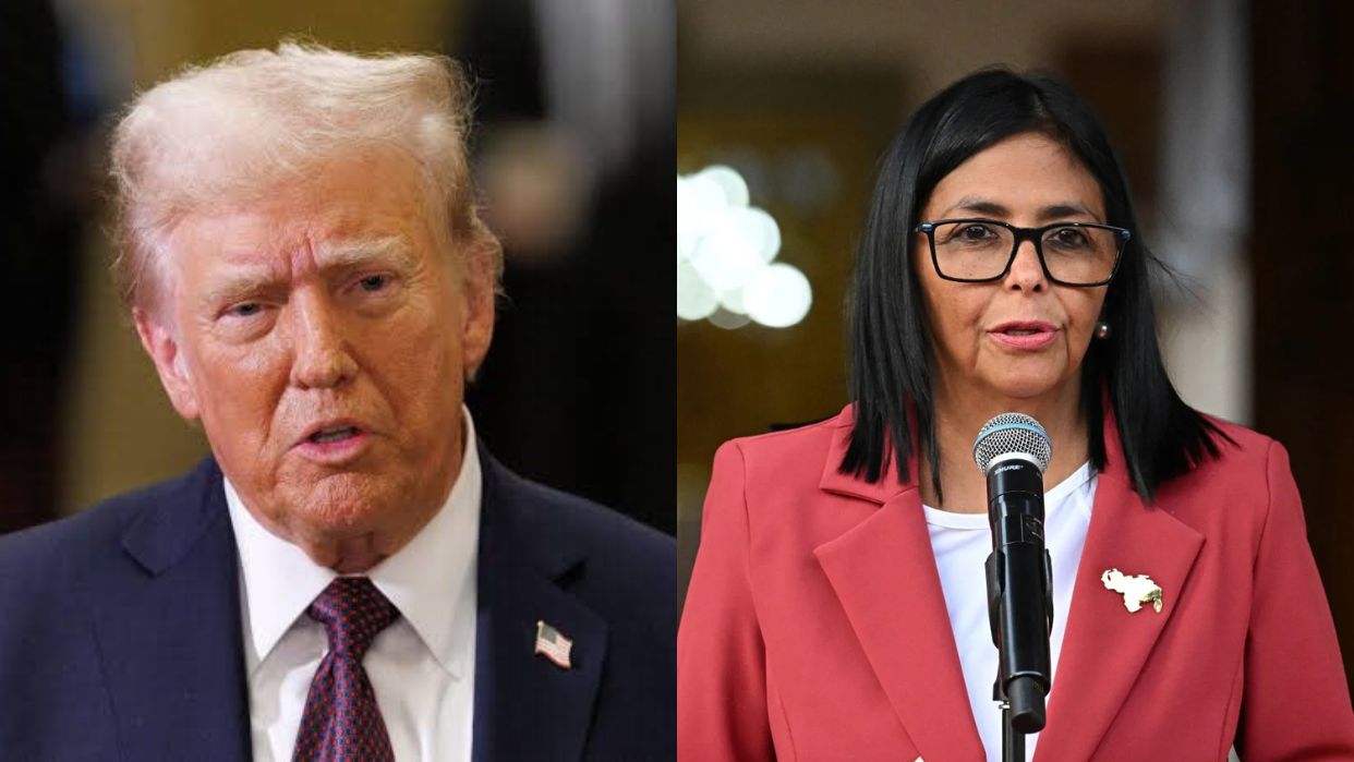 Trump no descarta reunirse con la presidenta Delcy Rodríguez en Nueva York