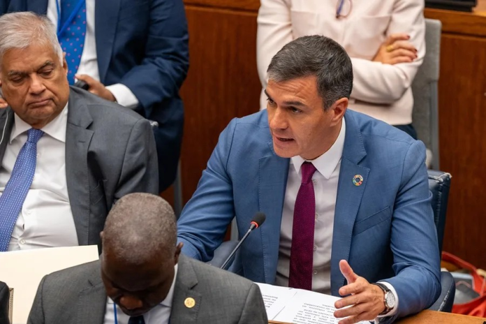 España reafirma compromiso con Venezuela tras encuentro entre Pedro Sánchez y Delcy Rodríguez