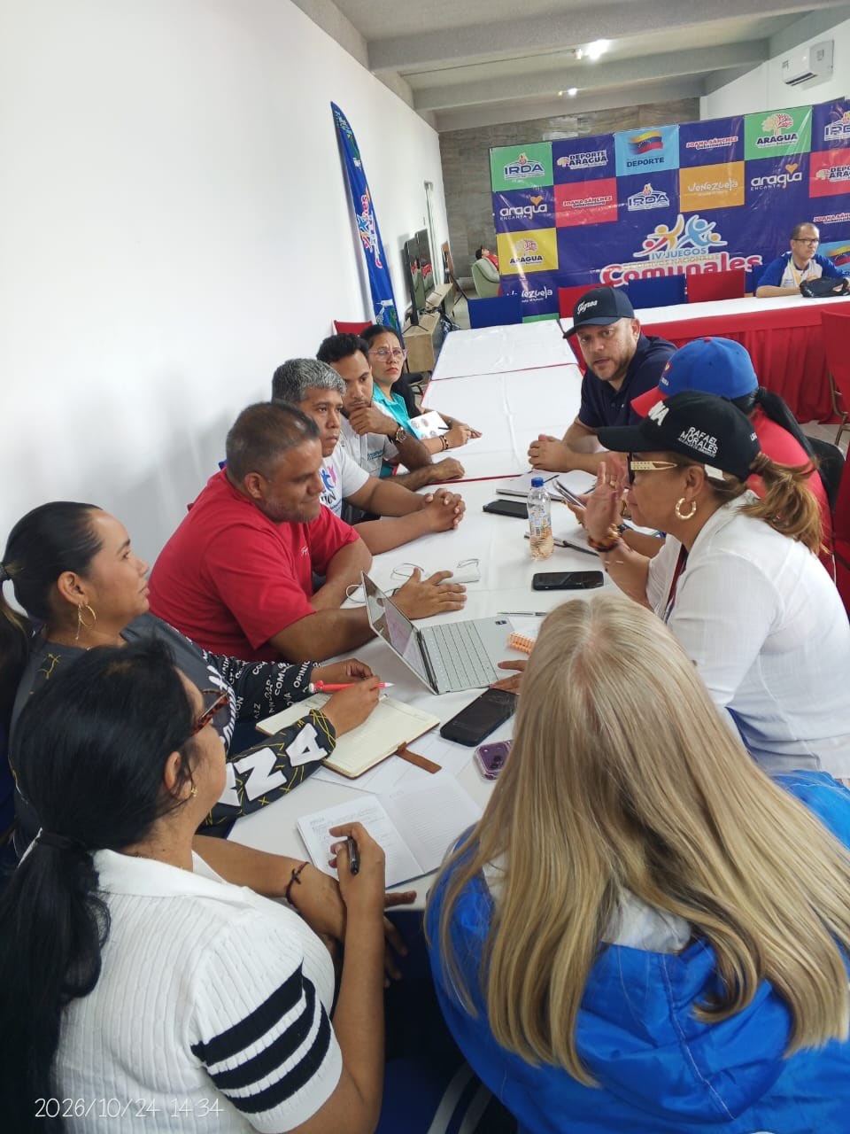 Instalada mesa de seguridad en los Juegos Deportivos Nacionales Comunales 2026